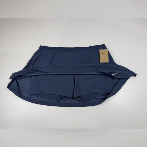 Nike Dri Fit Skort Gray/Blue XL 15” Tenniscore Pickleball Golf Court Sporty - Picture 2 of 7